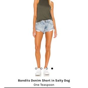 Bandits Denim Short in Salty Dog
One Teaspoon size 30